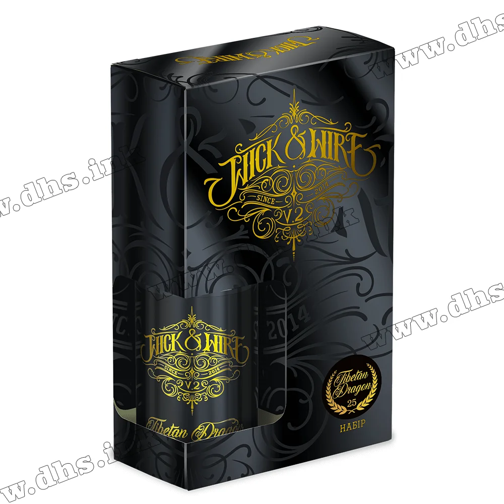 Набір для самозамісу Wick & Wire V2 Salt 30 мл (25 мг) - Tibetan Dragon (Зелений Чай)